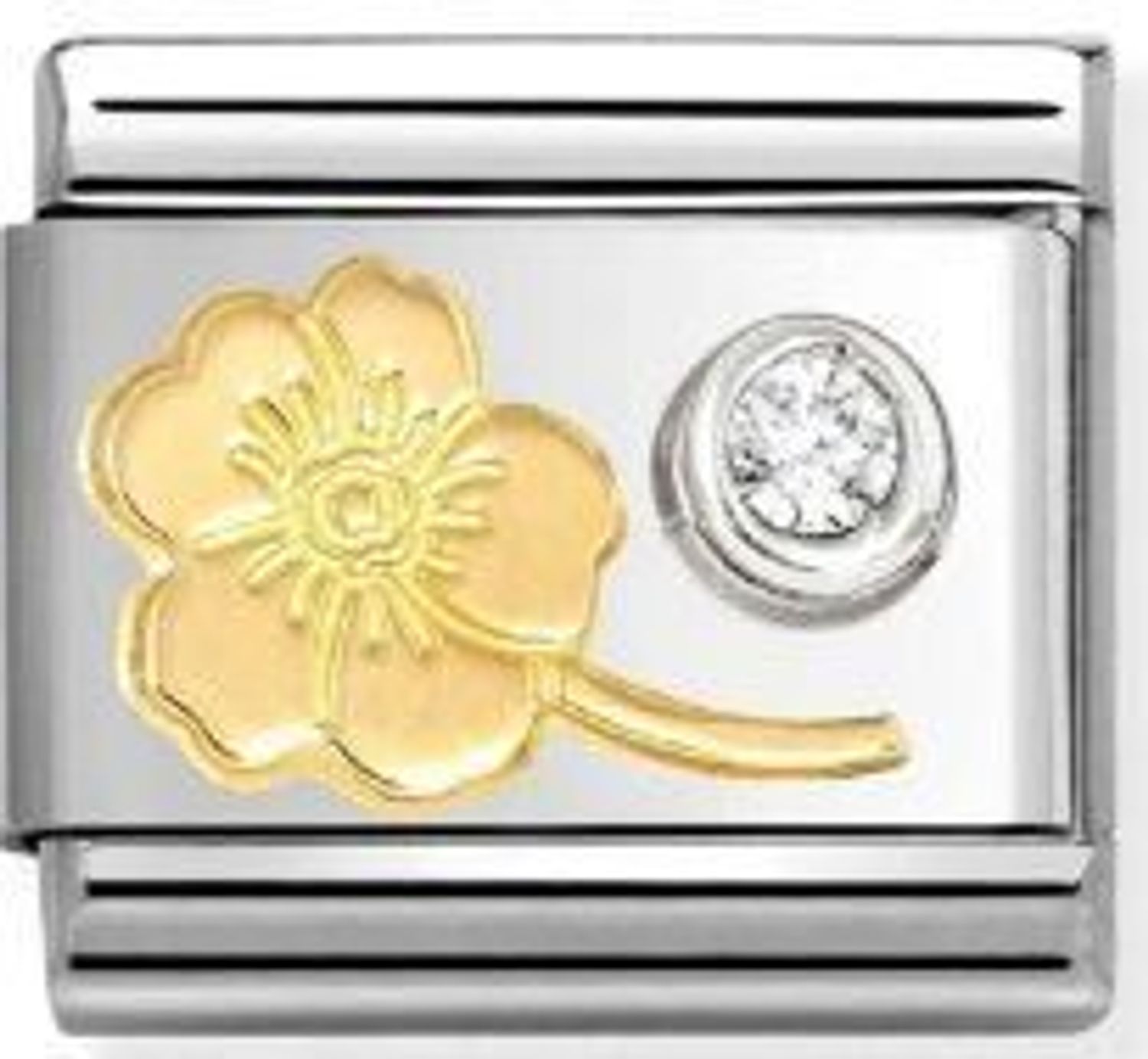 Nomination Link 18K zawieszka złoto Niezapominajka 630301 04.jpg